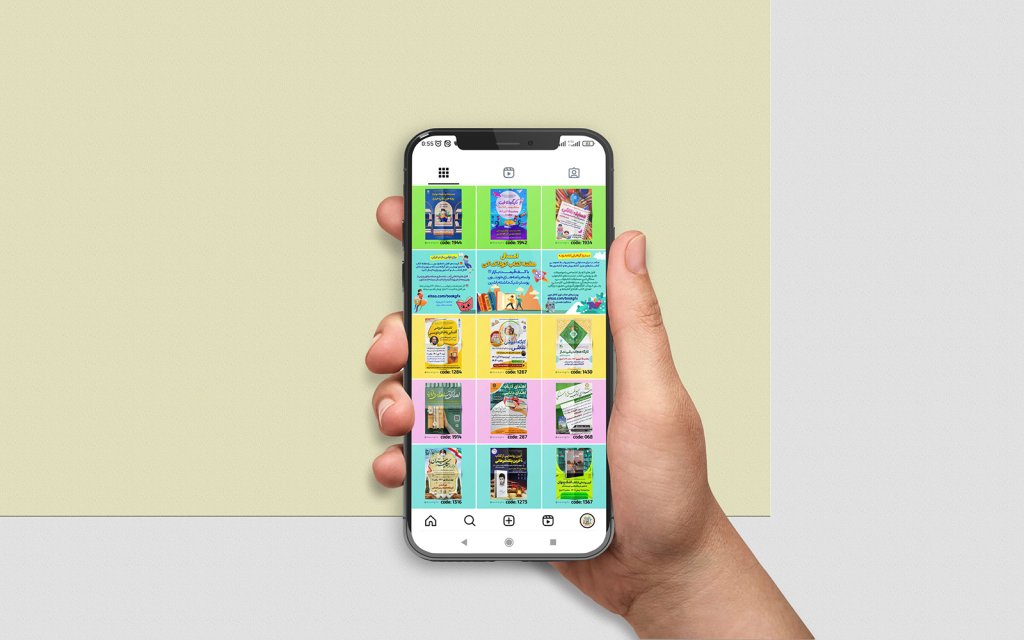  طرح لایه باز موکاپ موبایل