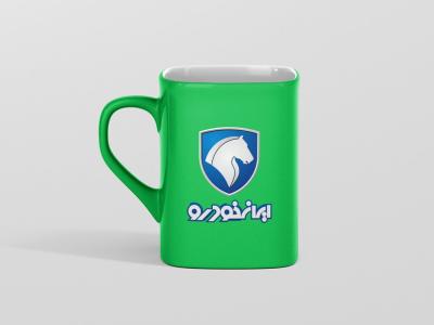  لایه باز موکاپ ماگ و لیوان