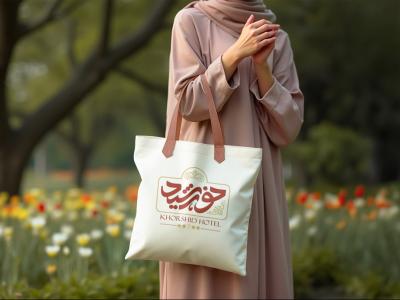  لایه باز موکاپ پاکت خرید و هدیه