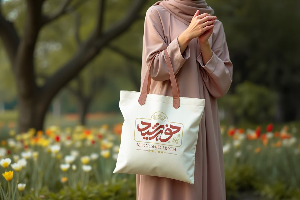 لایه باز موکاپ پاکت خرید و هدیه