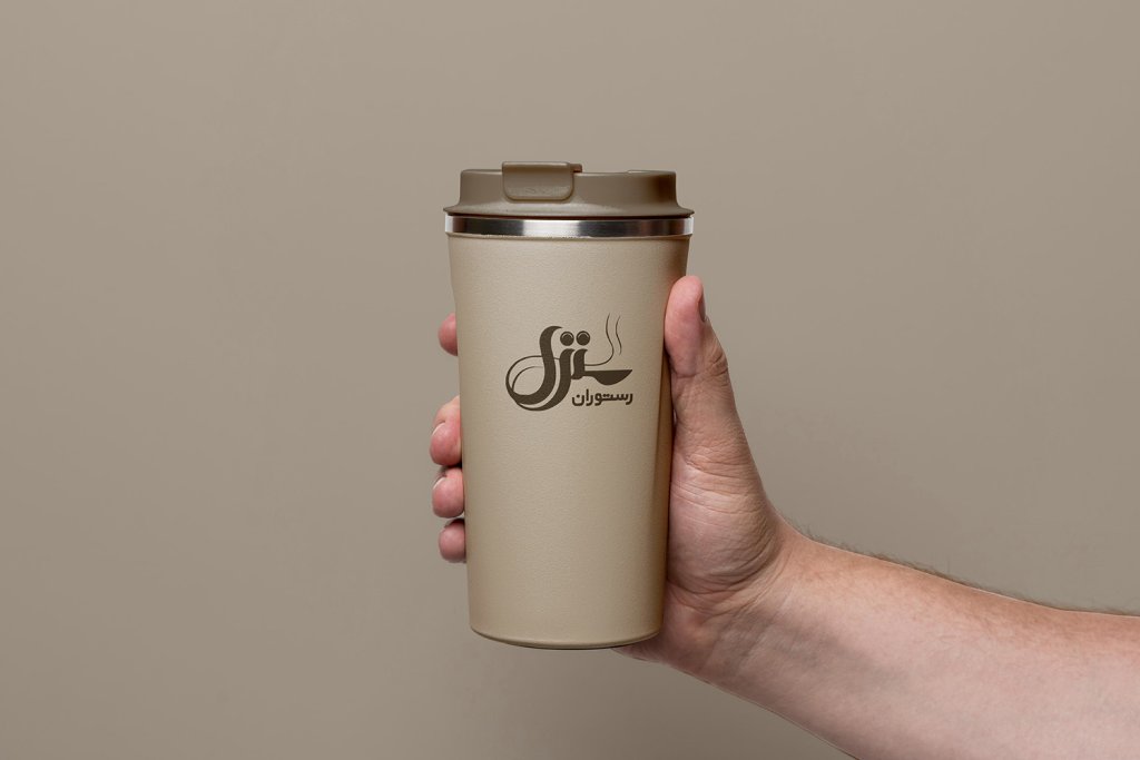  لایه باز موکاپ ماگ و لیوان