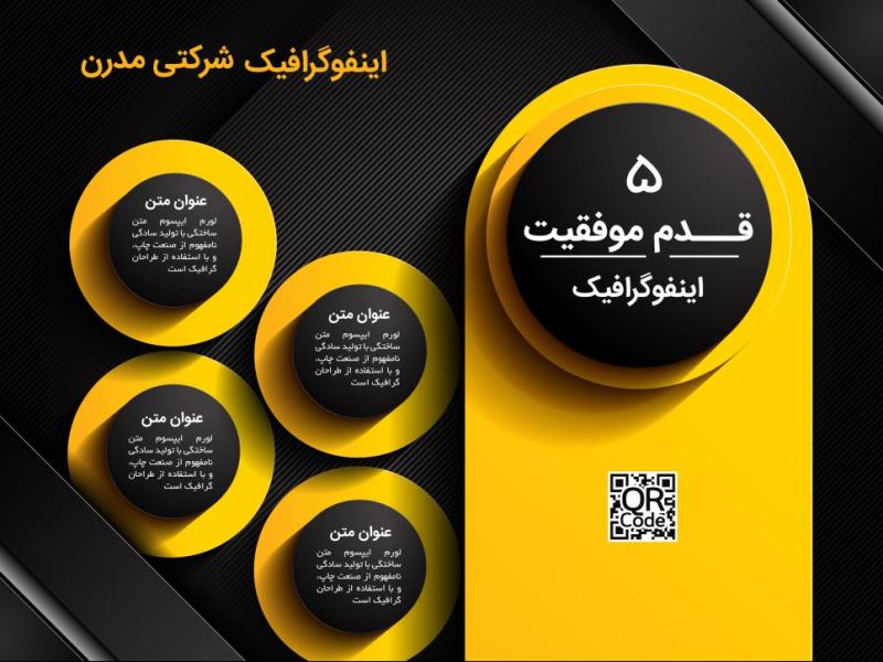 اینفوگرافی-4-بخشی-لایه-باز-|-فایل-ایلاستریتور-و-EPS-قابل-ویرایش