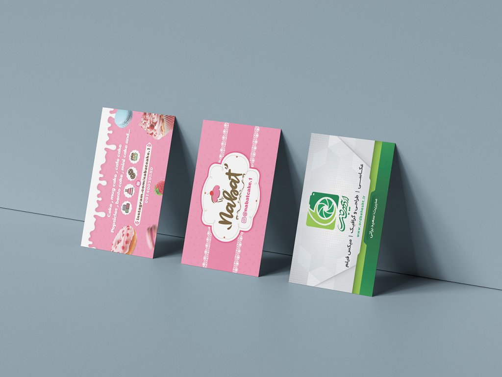  طرح لایه باز موکاپ کارت ویزیت