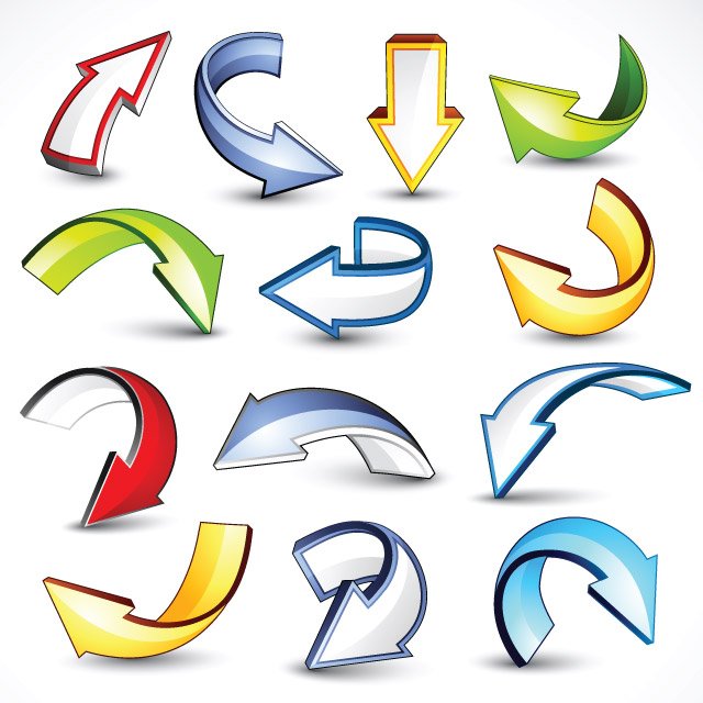 دانلود لایه باز آیکون فلش