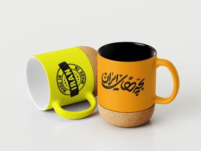  لایه باز موکاپ ماگ و لیوان