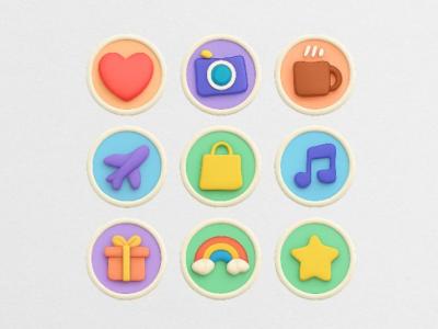 وکتور مجموعه کاور هایلایت استوری اینستاگرام