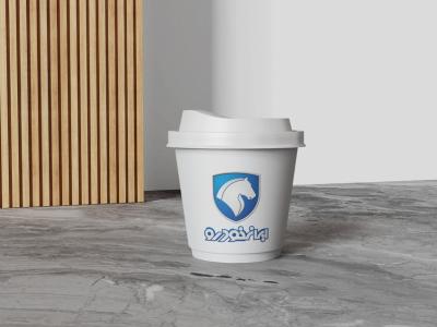 لایه باز موکاپ ماگ و لیوان