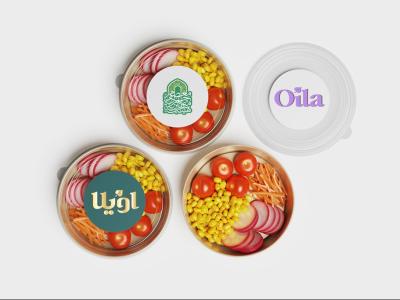  لایه باز موکاپ بسته بندی مواد غذایی