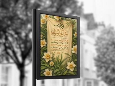  طرح لایه باز ولادت حضرت زینب کبری س + استوری 