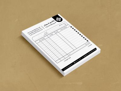 طرح لایه باز فاکتور سیاه سفید