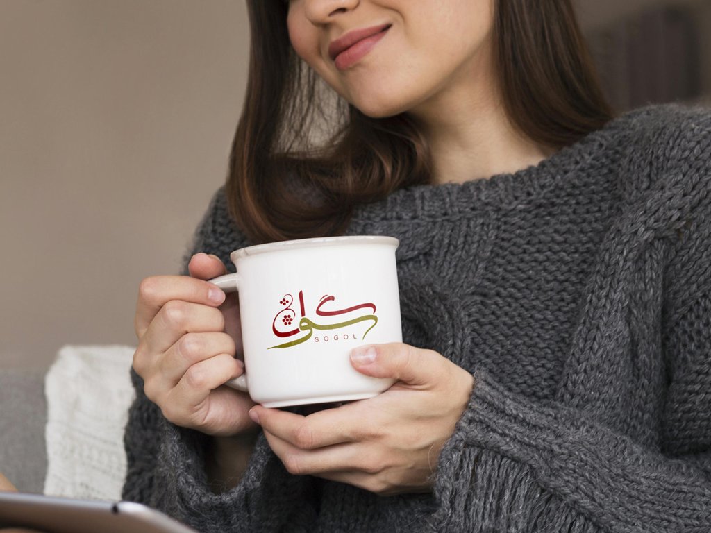  لایه باز موکاپ ماگ و لیوان