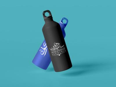  لایه باز موکاپ بطری و قمقمه