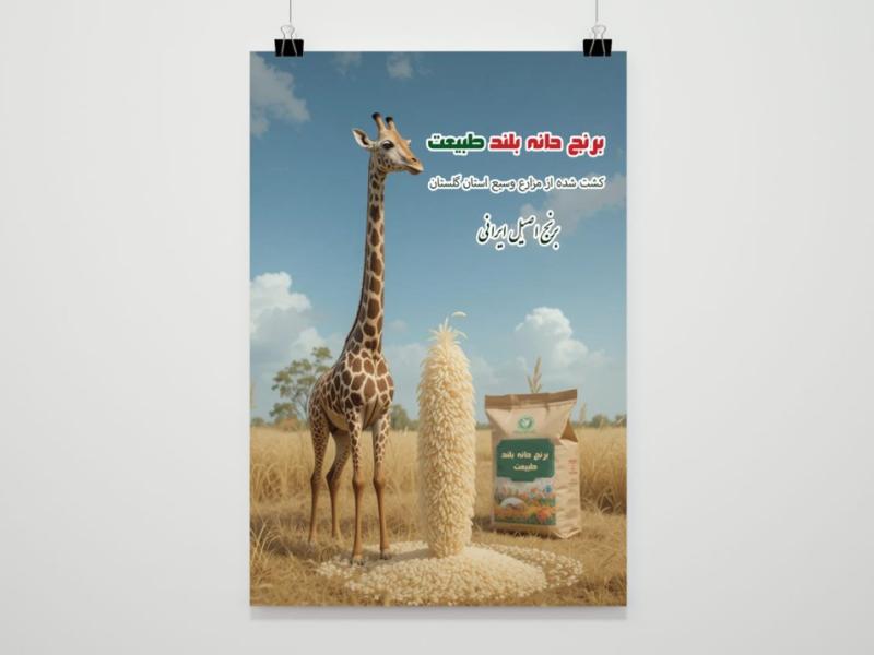 پوستر-لایه-باز-برنج-طبیعت
