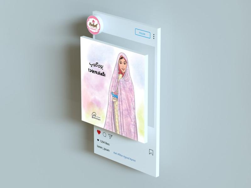 -طرح-لایه-باز-موکاپ-پست-اینستاگرام