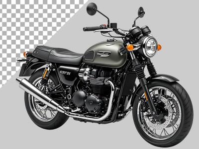 فایل لایه باز موتور سیکلت مشکی 