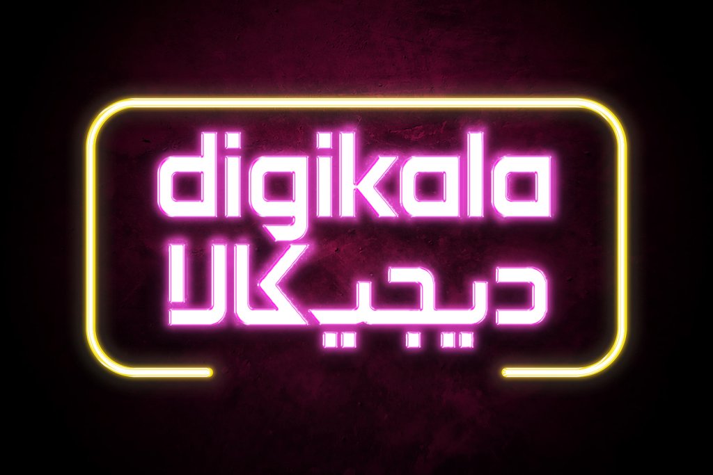 طرح لایه باز موکاپ لوگوی سه بعدی