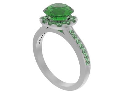 فایل لایه باز تصویر انگشتر نگینی 