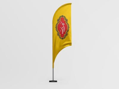  طرح لایه باز موکاپ پرچم