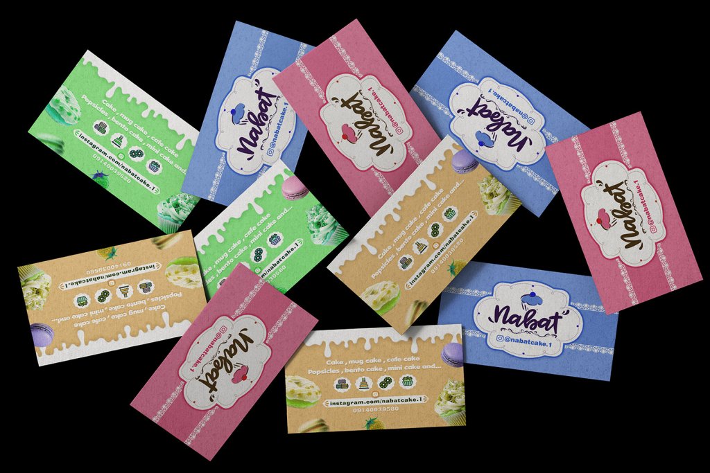  طرح لایه باز موکاپ کارت ویزیت