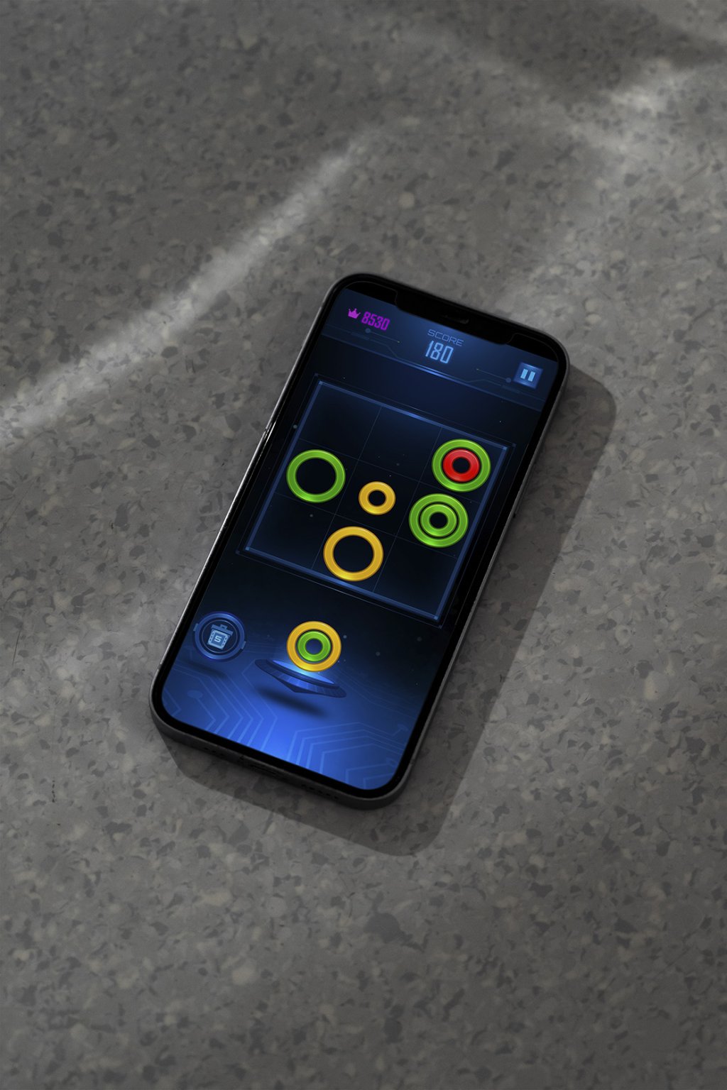 طرح لایه باز موکاپ موبایل