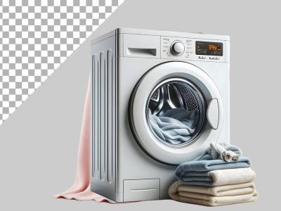 فایل لایه باز ماشین لباس شویی