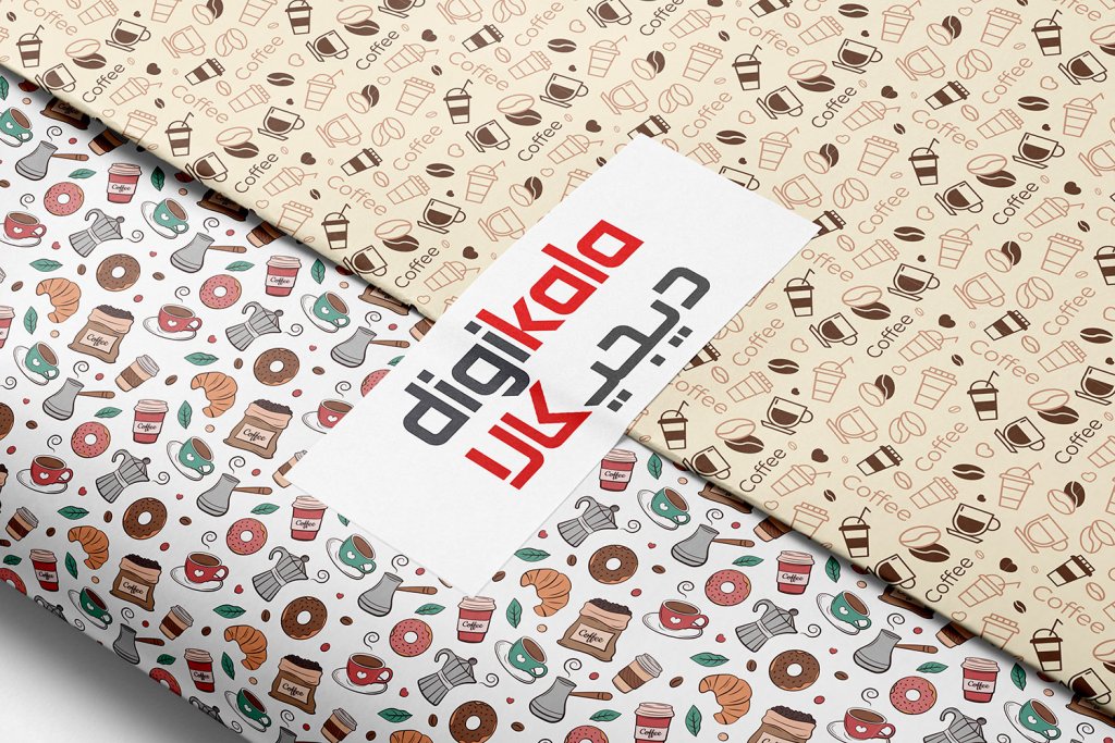  طرح لایه باز موکاپ کاغذ کادو