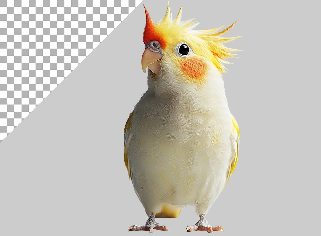 فایل لایه باز تصویر پرنده عروس هلندی 