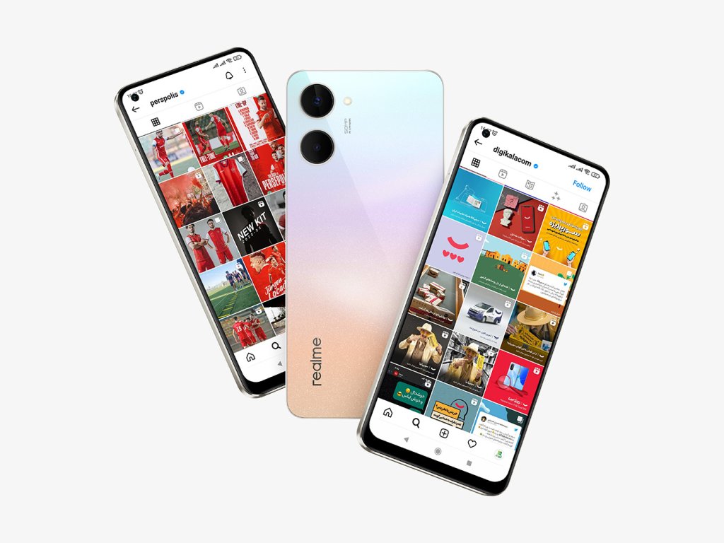 طرح لایه باز موکاپ موبایل