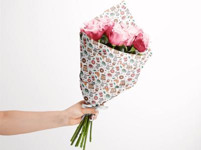  طرح لایه باز موکاپ دسته گل