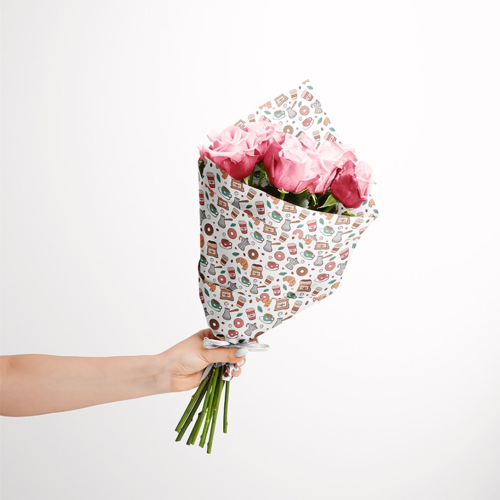  طرح لایه باز موکاپ دسته گل