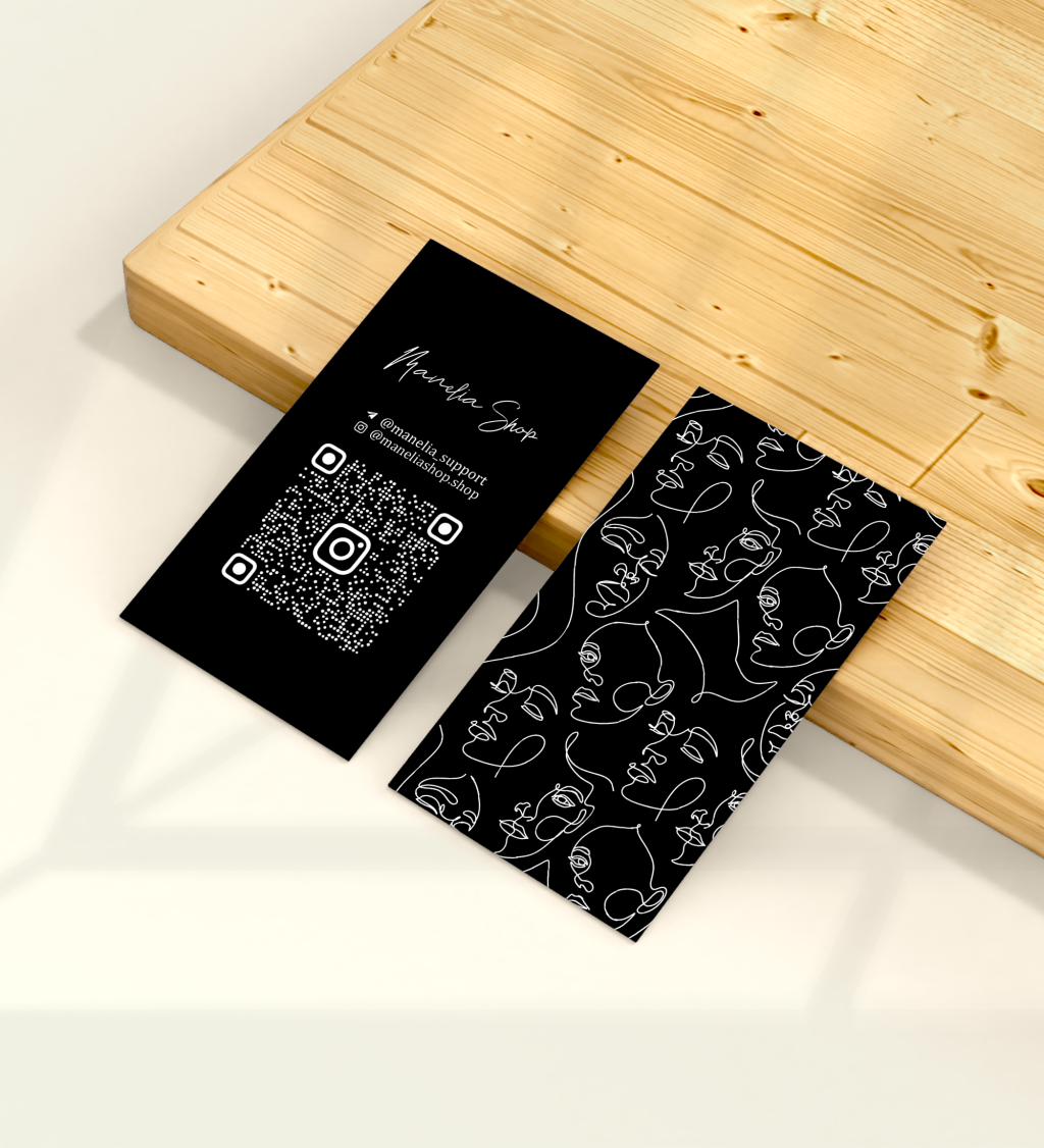 کارت ویزیت شیک و مینیمال