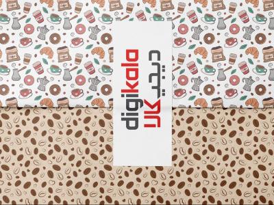 طرح لایه باز موکاپ کاغذ کادو