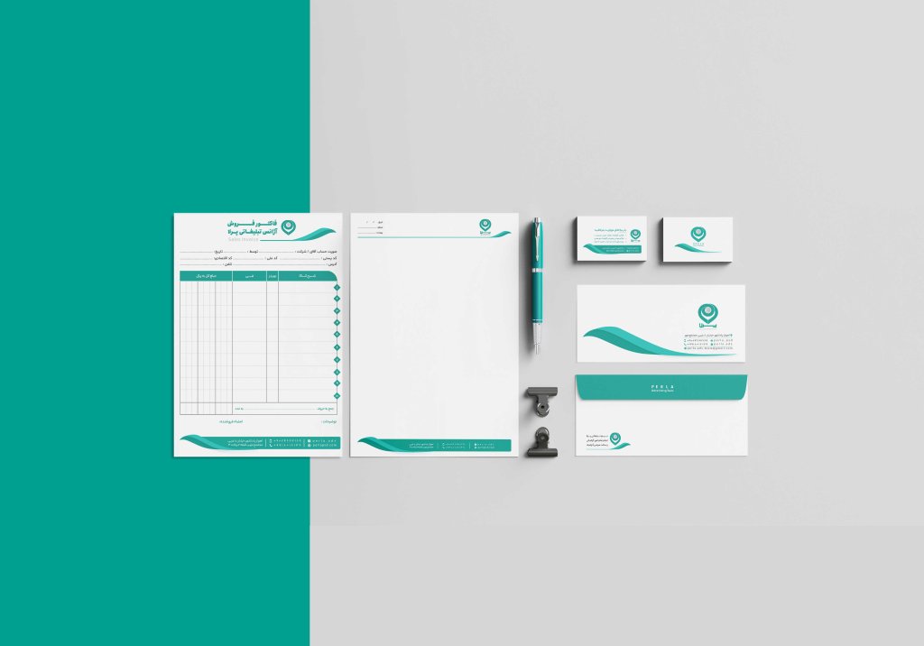 دانلود طرح لایه باز ست اداری