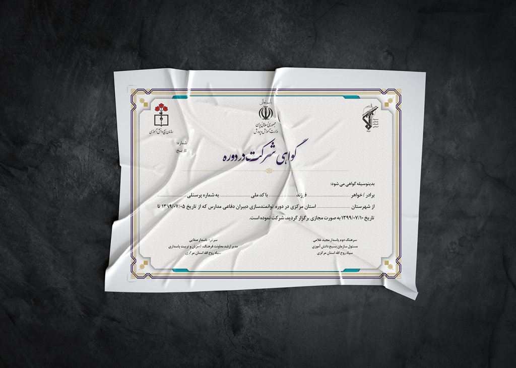  موکاپ لایه باز پوستر و کاغذ