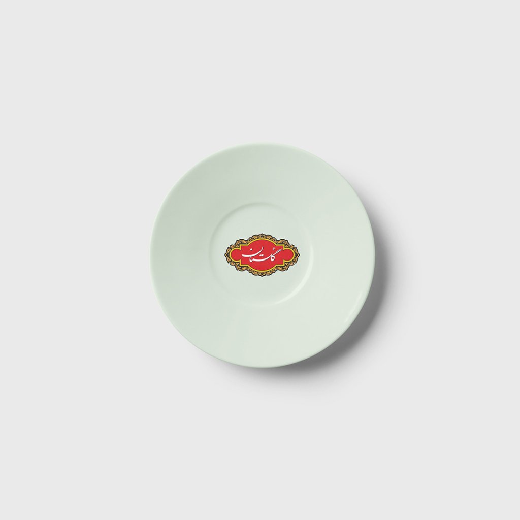  لایه باز موکاپ بشقاب چینی