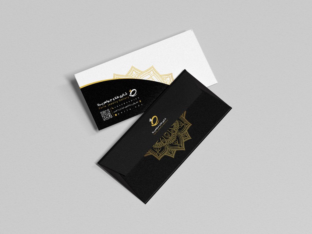 فایل لایه باز پاکت طلا و جواهر با قابلیت ویرایش