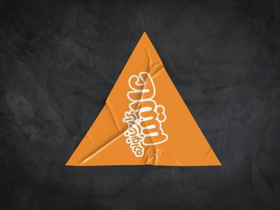 طرح لایه باز موکاپ برچسب