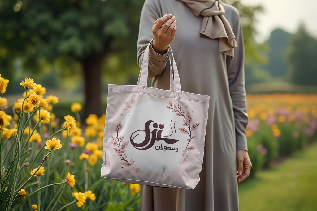  لایه باز موکاپ پاکت خرید و هدیه