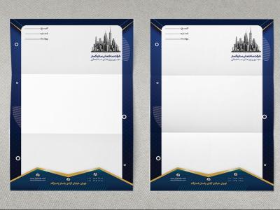 طرح سربرگ آماده شرکت ساختمانی 