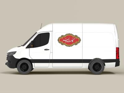  طرح لایه باز موکاپ کامیون