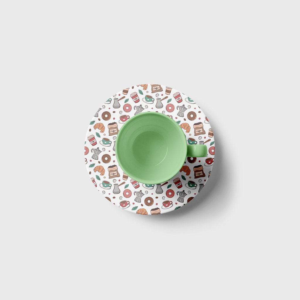  لایه باز موکاپ ماگ و لیوان