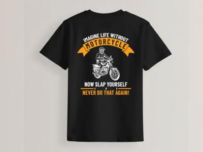 طرح دو رنگ تیشرت موتور 125 لایه باز