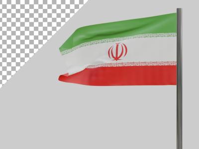فایل لایه باز تصویر پرچم کشور ایران 