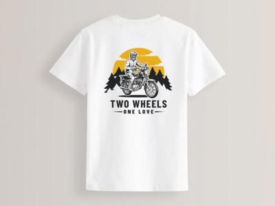 طرح لایه باز موتور 125 برای چاپ روی تیشرت