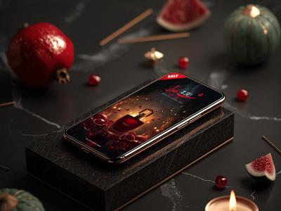 دانلود بنر سایت شب یلدا لایه باز