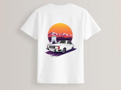 طرح تیشرت پیکان کوه دماوند