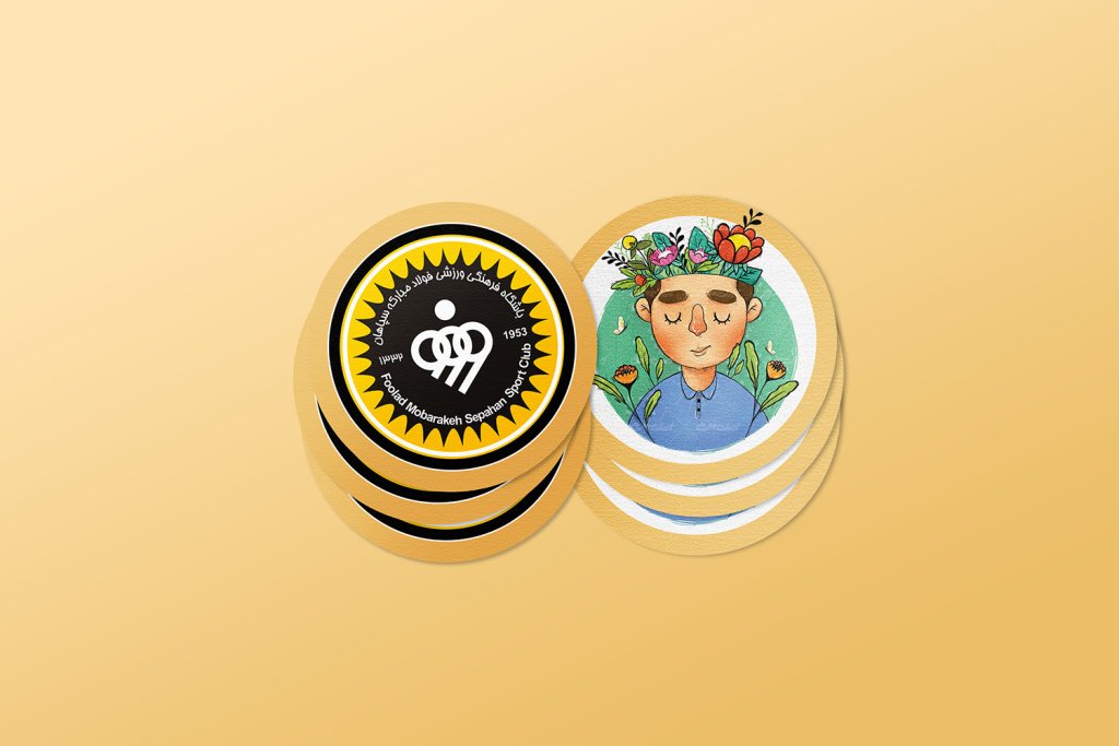  طرح لایه باز موکاپ لوگوی سه بعدی