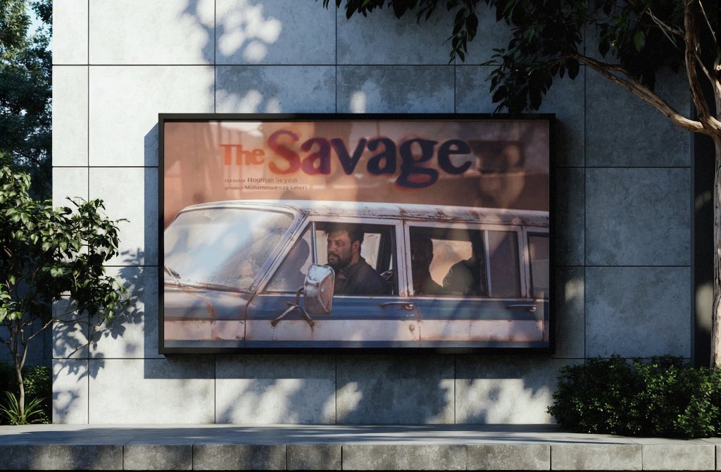 طرح لایه باز موکاپ بیلبورد