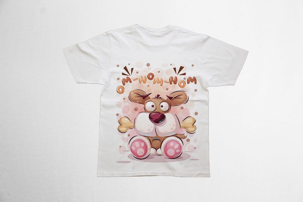 دانلود طرح لایه باز تیشرت کودکانه با عکس انیمیشنی