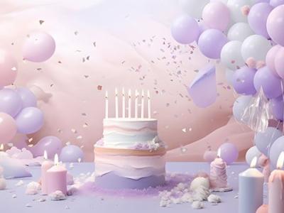 بک گراند تولد کودک با کیفیت بالا PNG مخصوص آتلیه